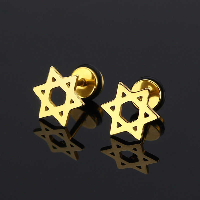 Fashion Personality Unisex Light Luxury Earrings
