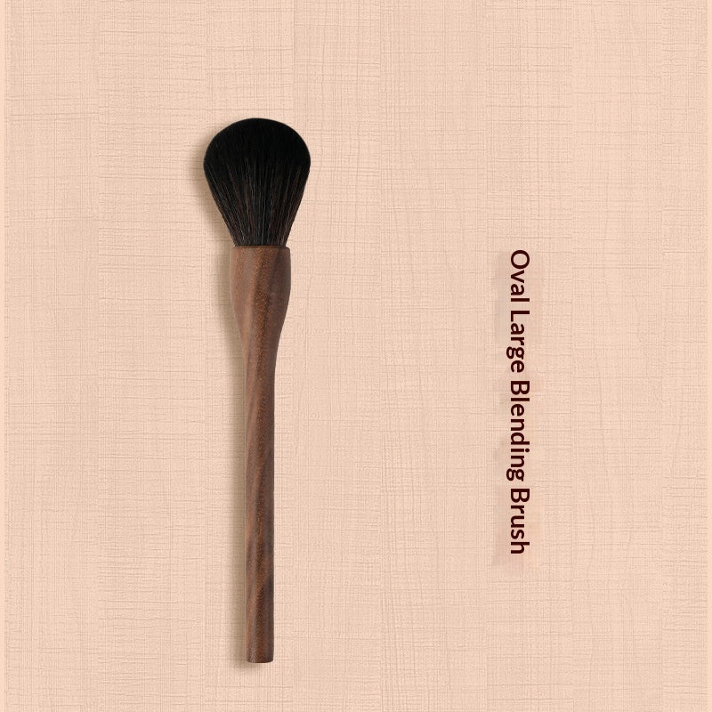 H Set Brush Vintage Soft Black Walnut Makeup Brush