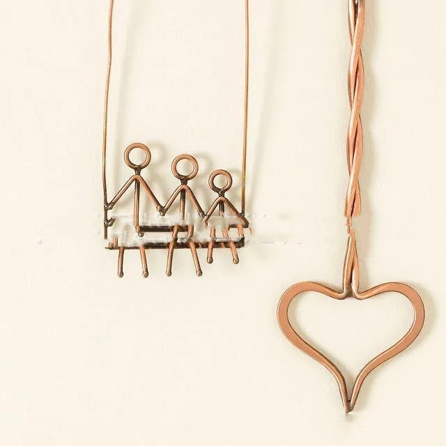 Valentine's Day Rooted In Love Swing Wall Hanging