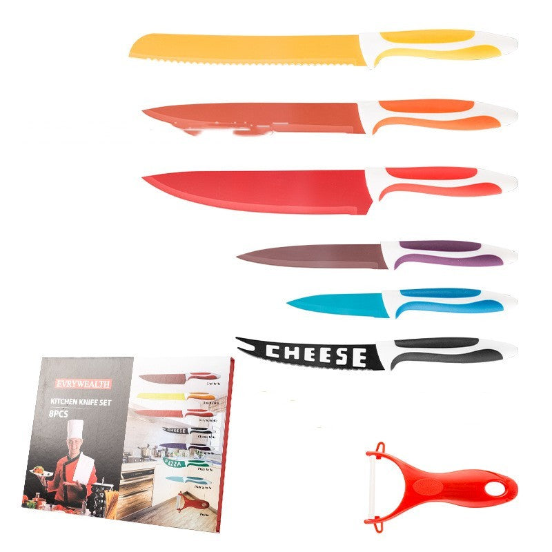 Stainless Steel Knife Gift 8-piece Kitchen Set