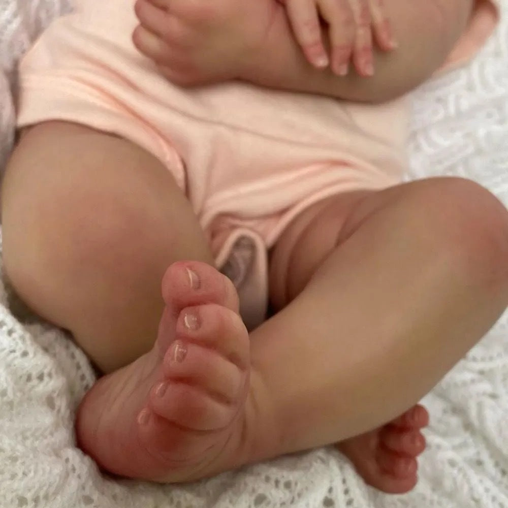 Poupée Reborn Gaocai en vinyle, mignonne, de simulation de bébé