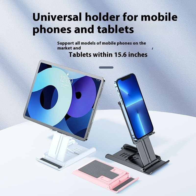 Multi-functional Desktop Foldable Portable Tablet Remote Control Storage Bracket