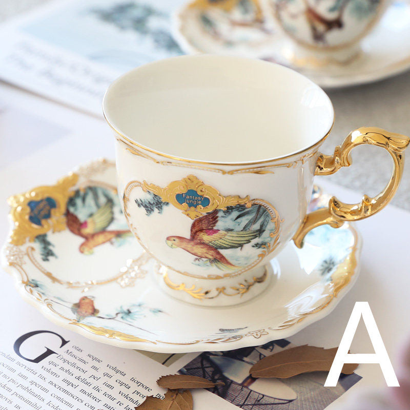 Ensemble de porte-tasses à café en céramique