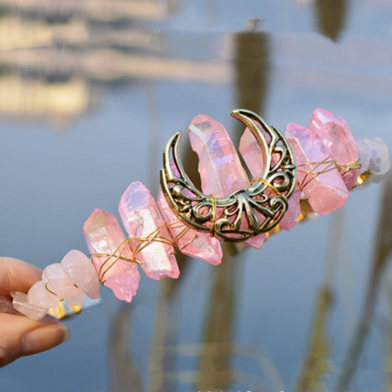 Stereoscopic Big Moon Accessories Small Hair Hoop