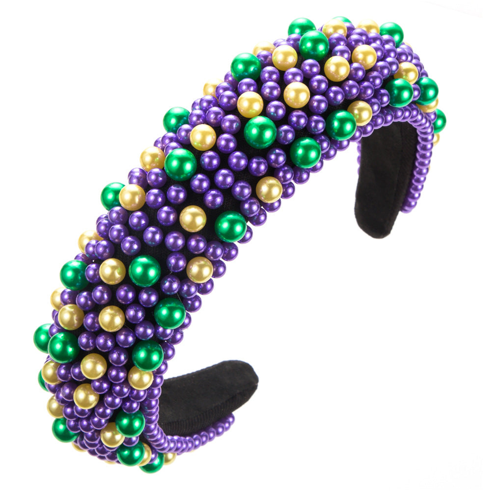 Baroque Sponge Pearl Hair Accessories