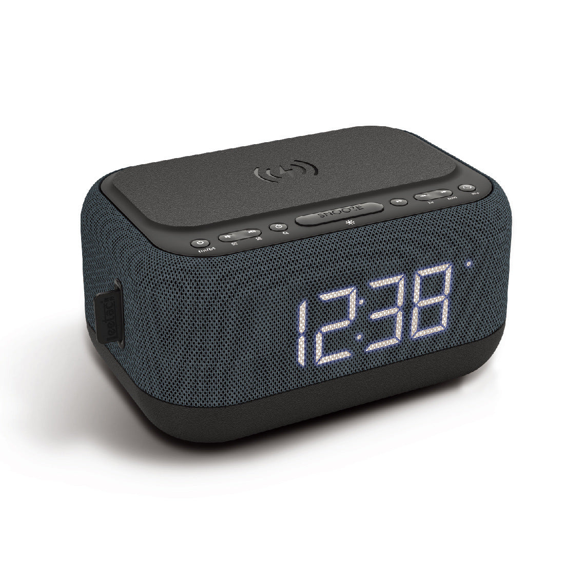 Radio-réveil Bluetooth avec chargeur sans fil