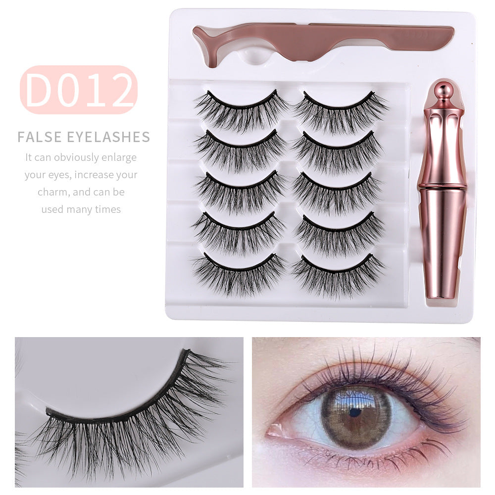 Cils de vison Cils magnétiques 5 paires d'aimants
