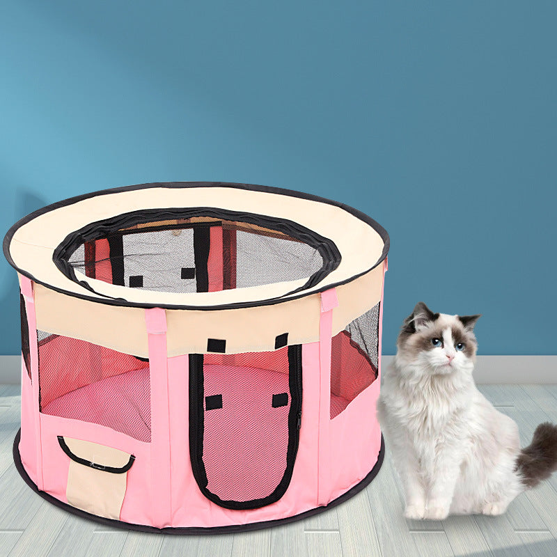 Tente pliable fermée pour chiens et chats