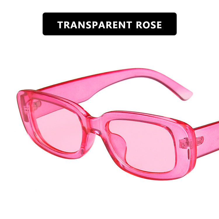 Small Frame Sunglasses Women's Fashion Rectangular Sunglasses