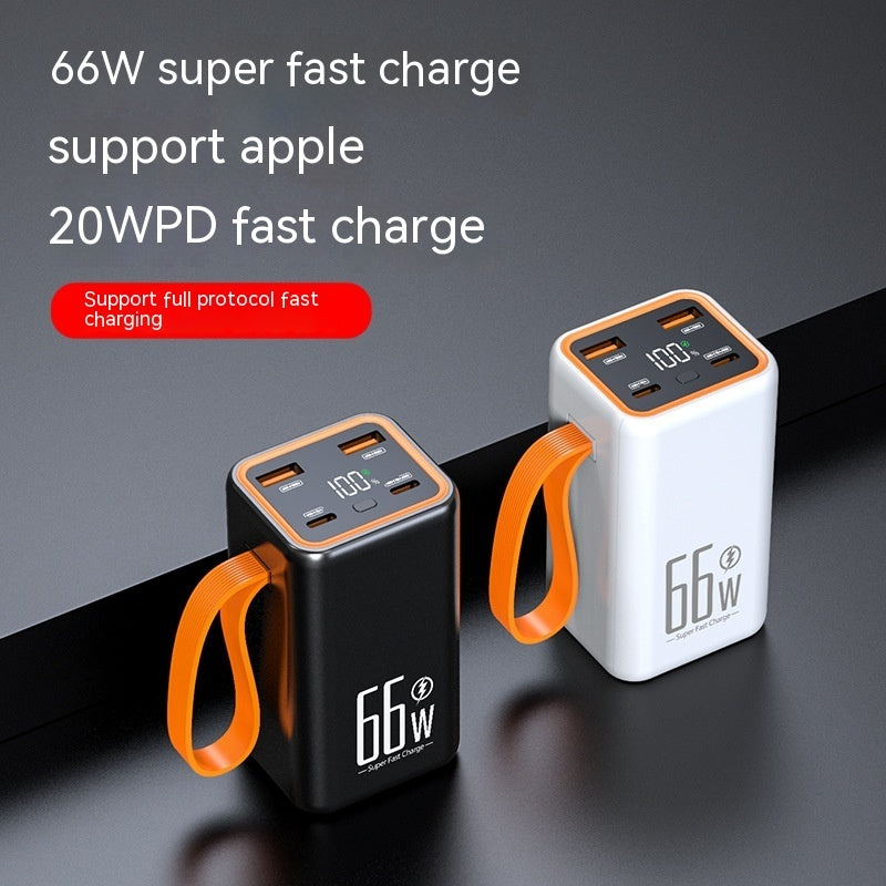 Alimentation mobile grande capacité 20000 MA à charge rapide PD66W