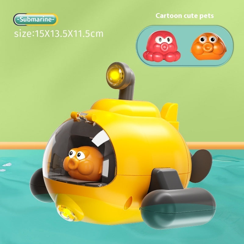 Jouets de Bain Sous-marin Catapulte Lumineux