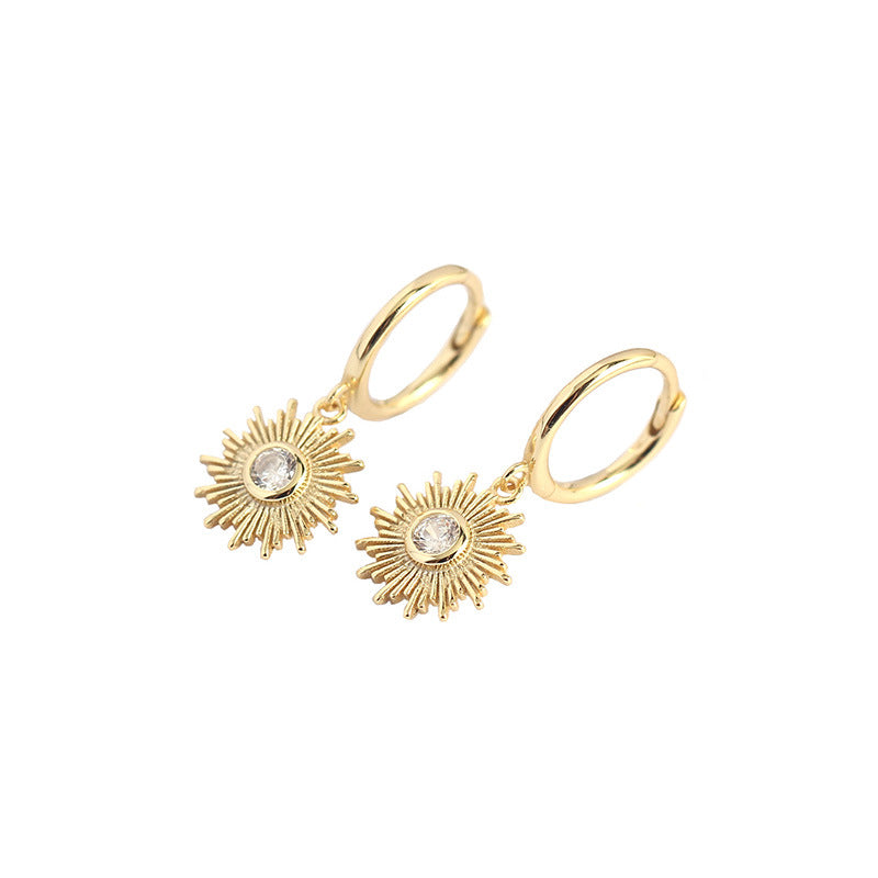 Metal Wind Bohemian Irregular Earrings
