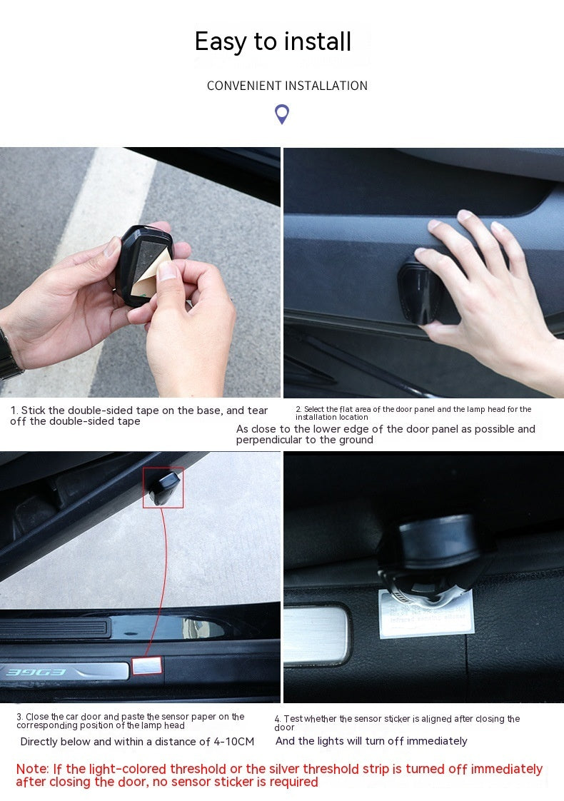 Projecteur laser d'ambiance de voiture