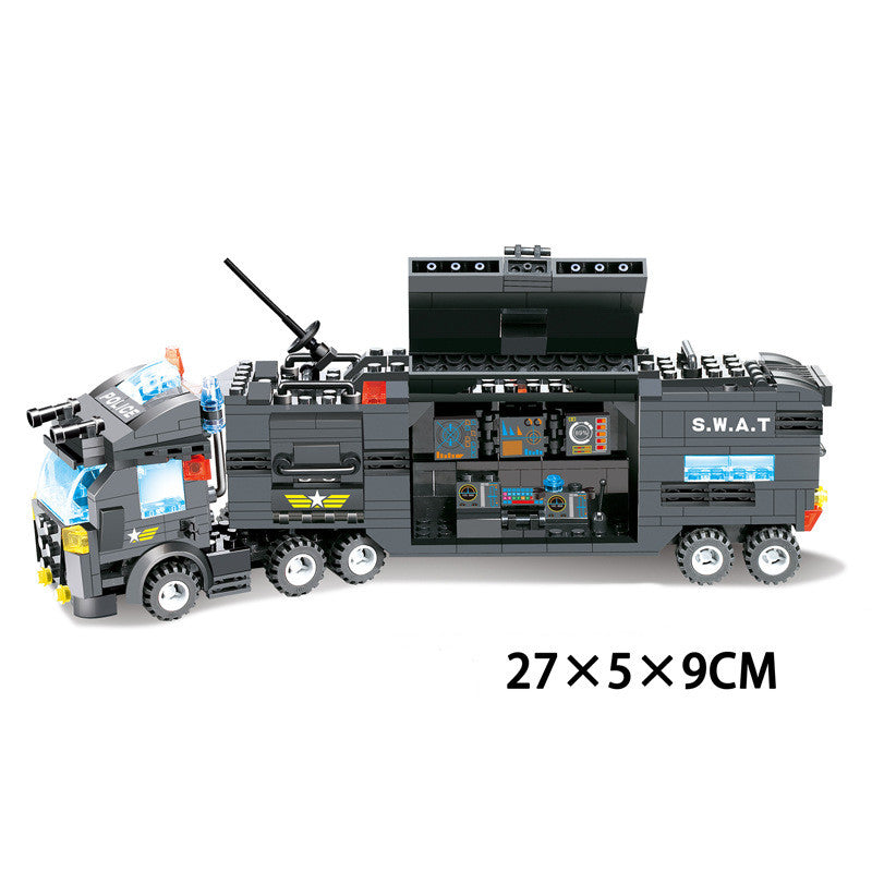 Mens Creative Building Blocks Assembled Toy Set