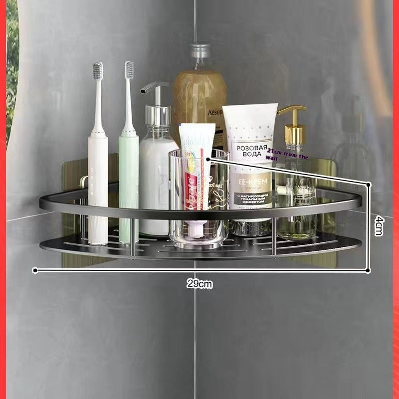 Wall-mounted Seasoning Rack Sink Draining Rag Rack Kitchen Domestic Sink Sponge Hanging Basket
