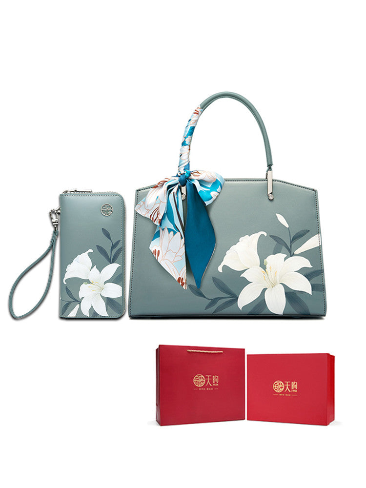 Mother's Day Practical Fashion Leather Diagonal Bag