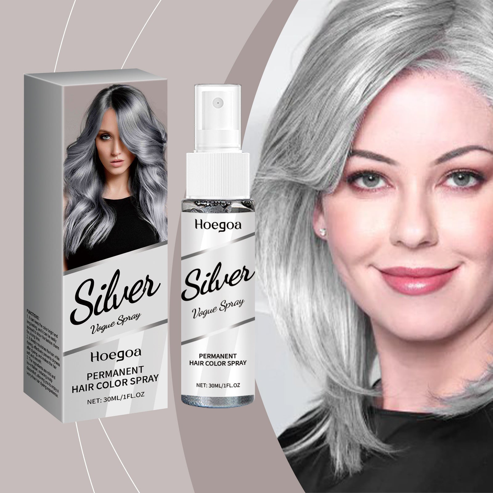 Agent de coiffure colorant de mode hydratant longue durée, nourrissant aux extraits de plantes pour le soin des cheveux