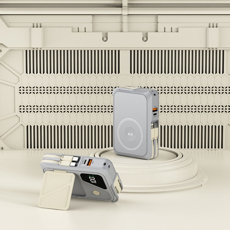 Batterie externe avec prise murale CA pliable