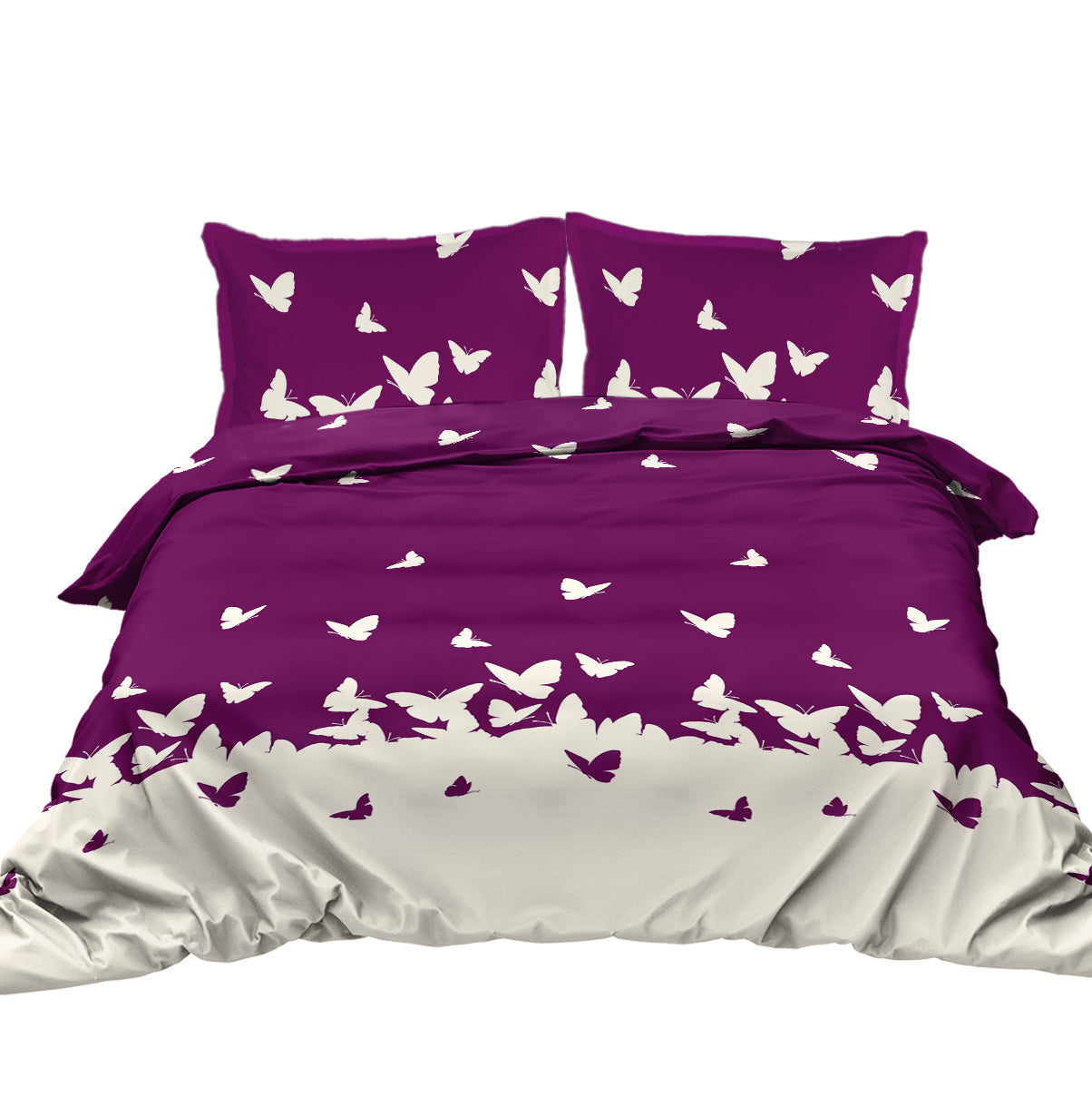 3 Pieces Butterfly Series Comfort Bedding Set Ultra Soft Bedding Suite