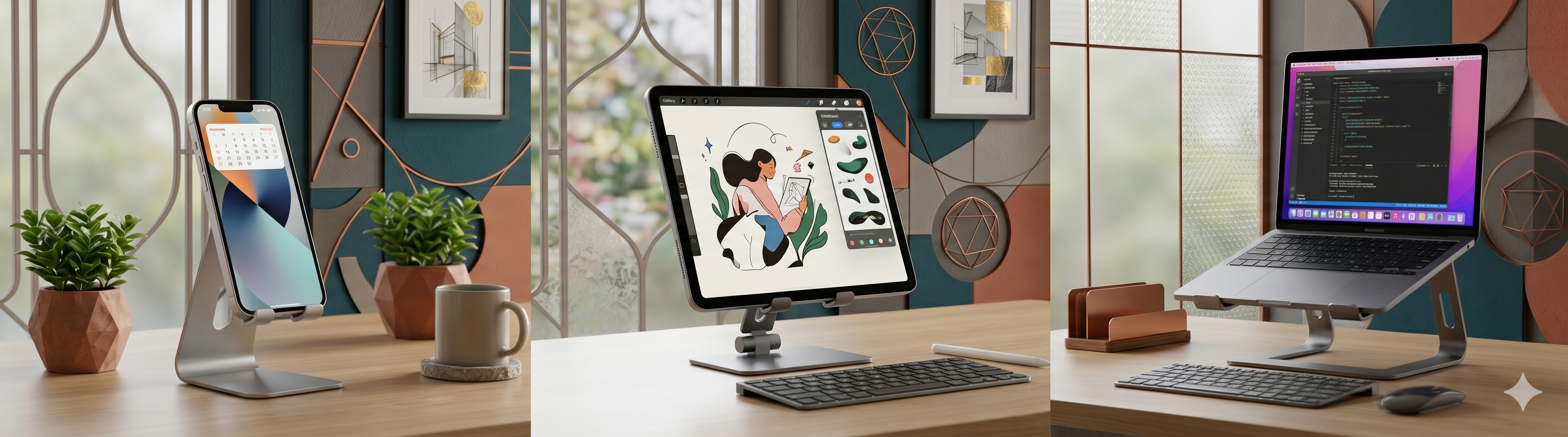 Phone Tablet & Laptop Stands