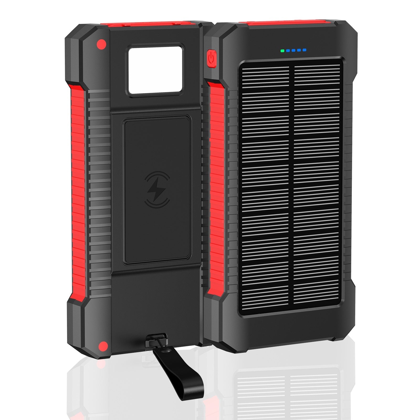 Taineng Yang Wireless Charging With Built-in Cable Outdoor Mobile Power Bank