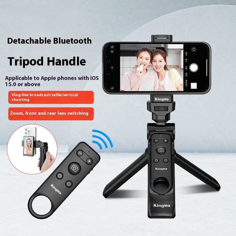 Mobile Phone Bluetooth Remote Control Tripod With Handle