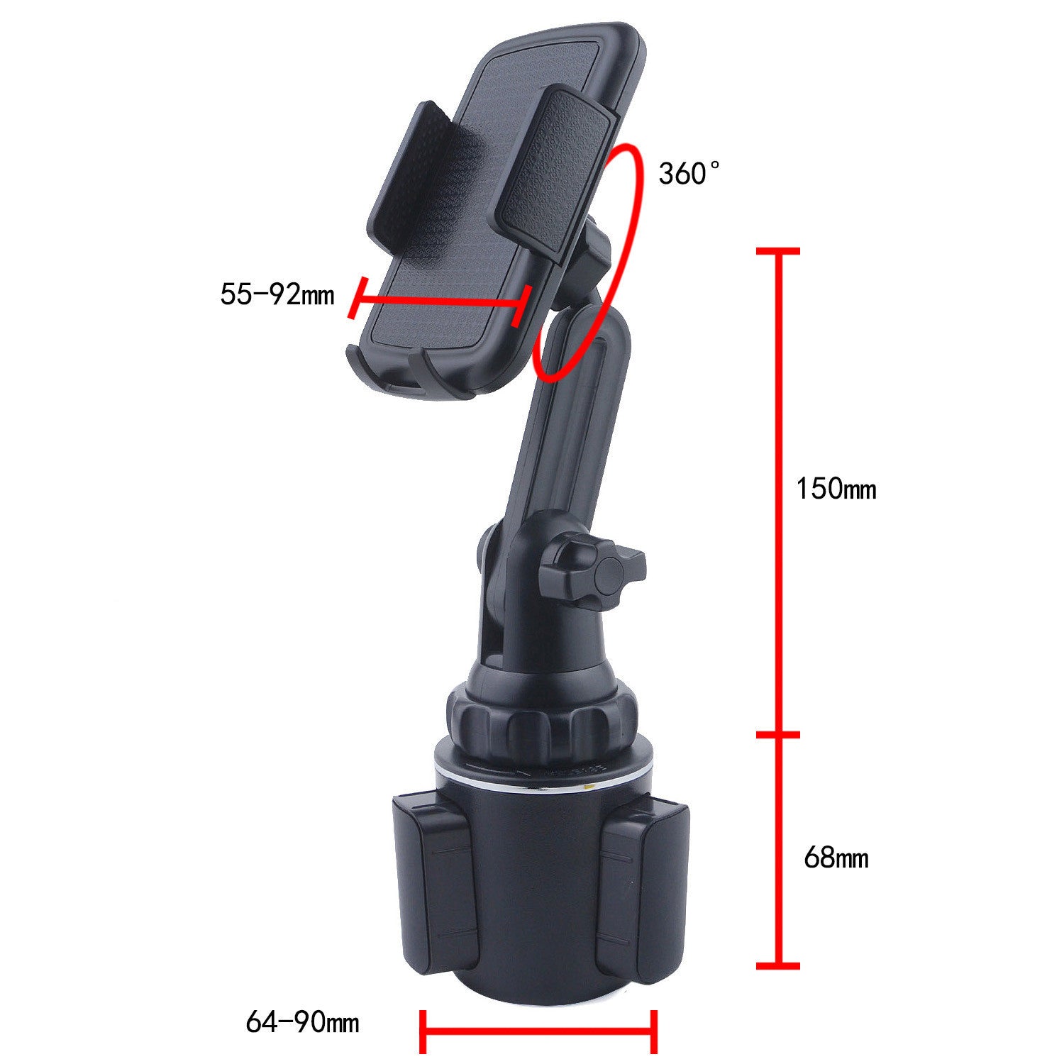 Car Water Cup Holder Mobile Phone Navigation Bracket