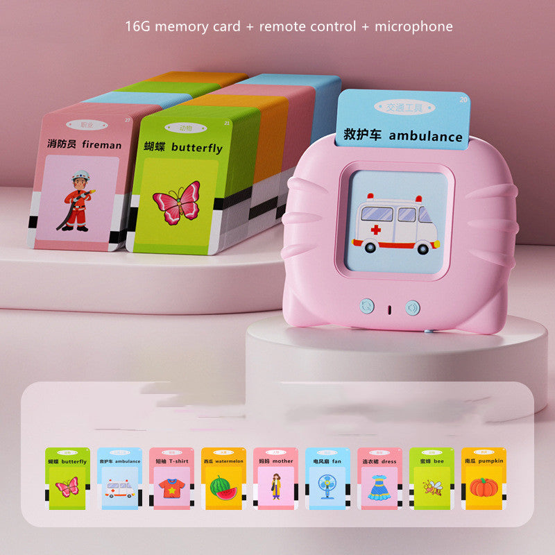 Children's Card Insertion Early Education Machine Bilingual Literacy K Song