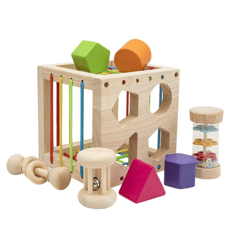 Children's Early Education Wooden Plug-Le Toy