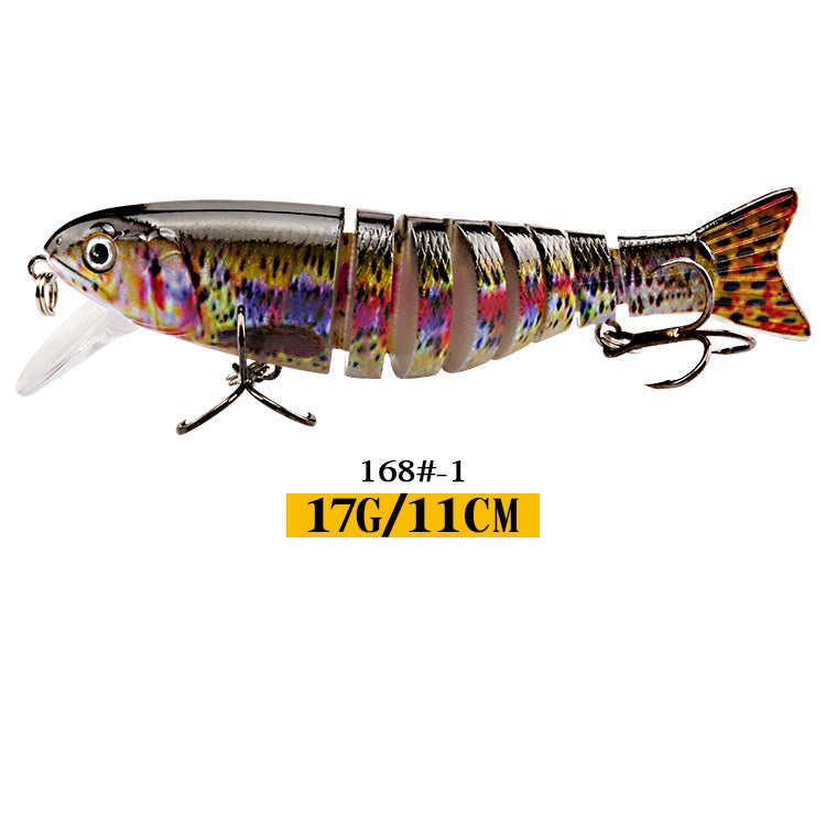 Multi-section Five-color Eight-section Lure Set