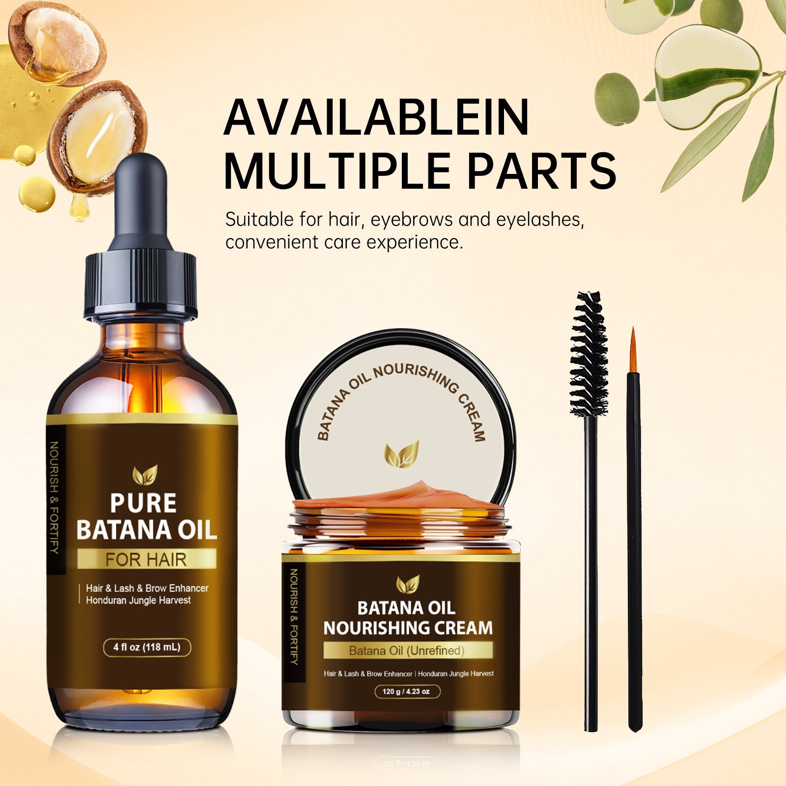 Hair Mask Hair Cream Batana Oil Set