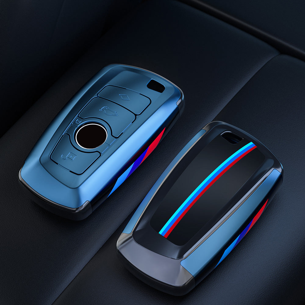 ABS Car Carbon Fiber Pattern Key Cover