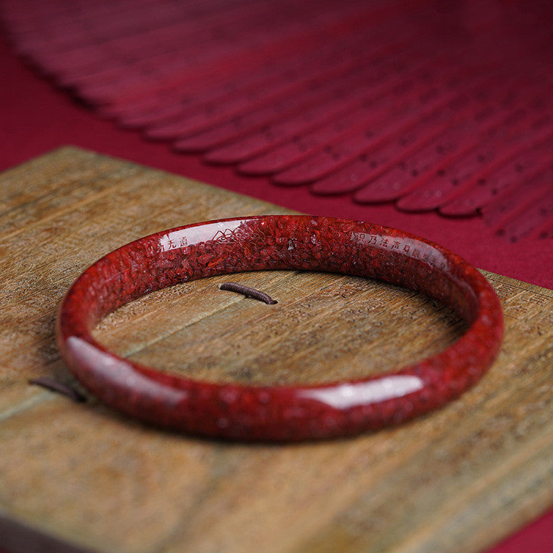Women's Fashion Simple Cinnabar Bracelet