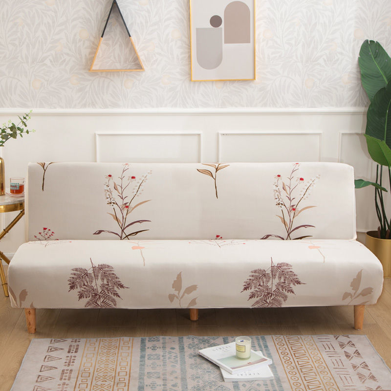 No Armrest Folding Sofa Bed Cover Universal Sofa Cover All-inclusive Simple Sofa Cover Fabric 18 M Sofa Cover