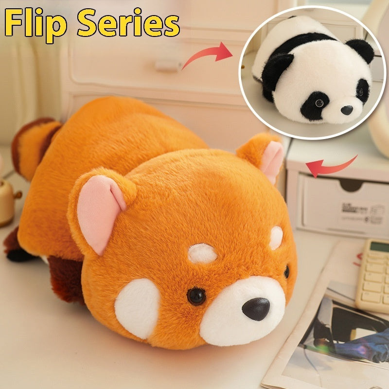 Jouets en peluche Éléphant Pingouin Panda Petit panda Lapin blanc Cadeau d'anniversaire pour fille