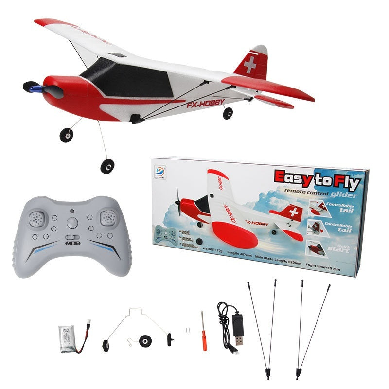 Remote-controlled Foam Childrens Model Airplane Toy