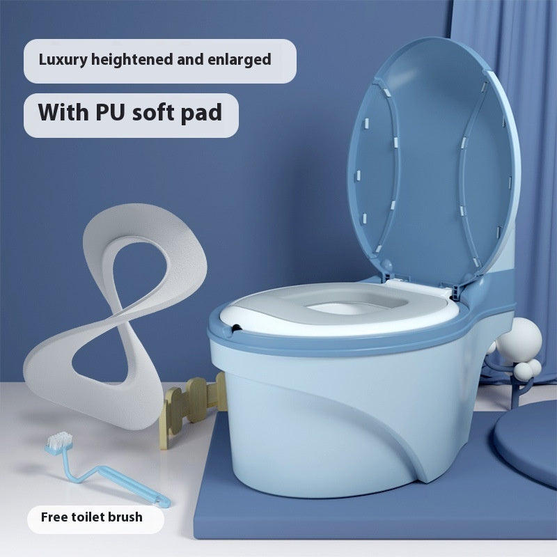 Plus-sized Baby Toilet Can Put Garbage Bags For Children Aged