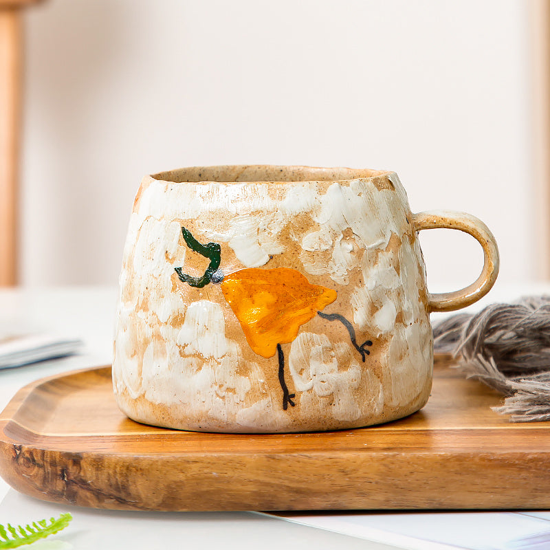 Creative Handmade Ceramic Retro Coffee Cup