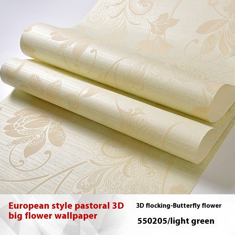 Cartoon Bear Wallpaper Cozy Bedroom Background Self-adhesive Sticker