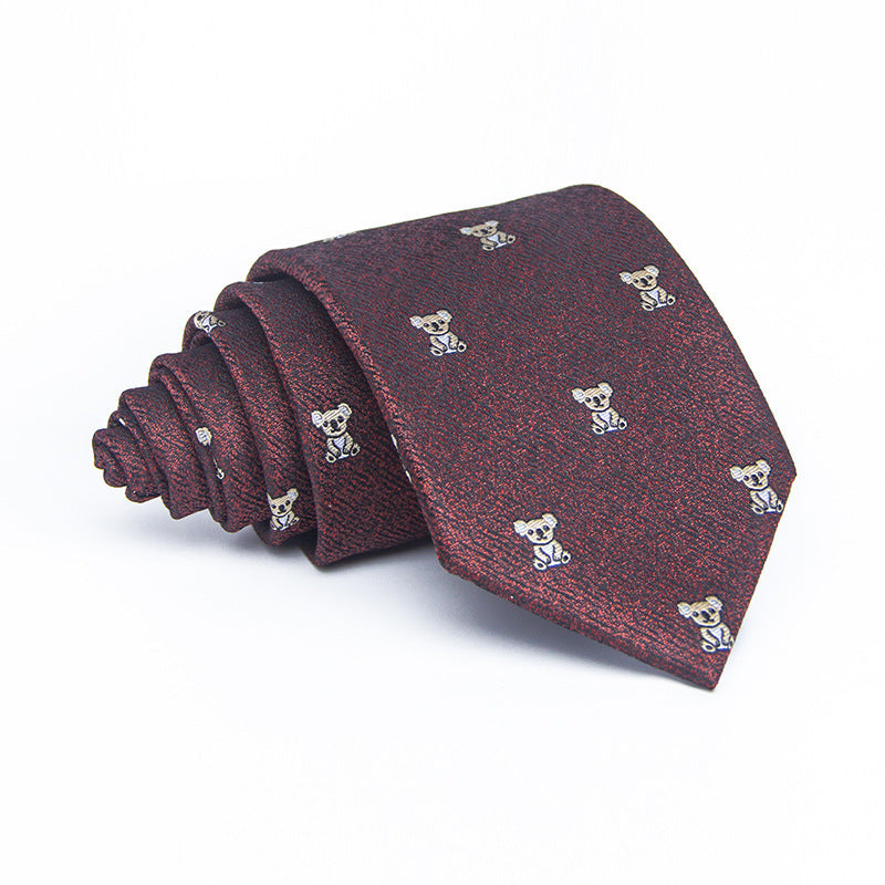 Yarn Polyester Men's Girls Casual Shirts Accessories Ties