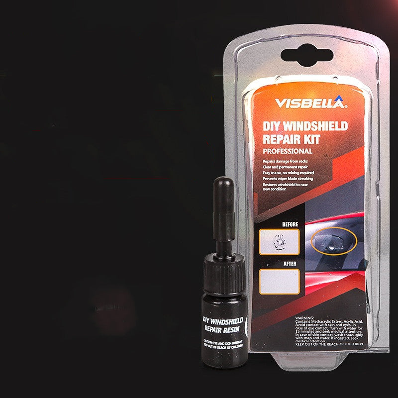 Car Front And Rear Windshield Repair Fluid Tool Kit