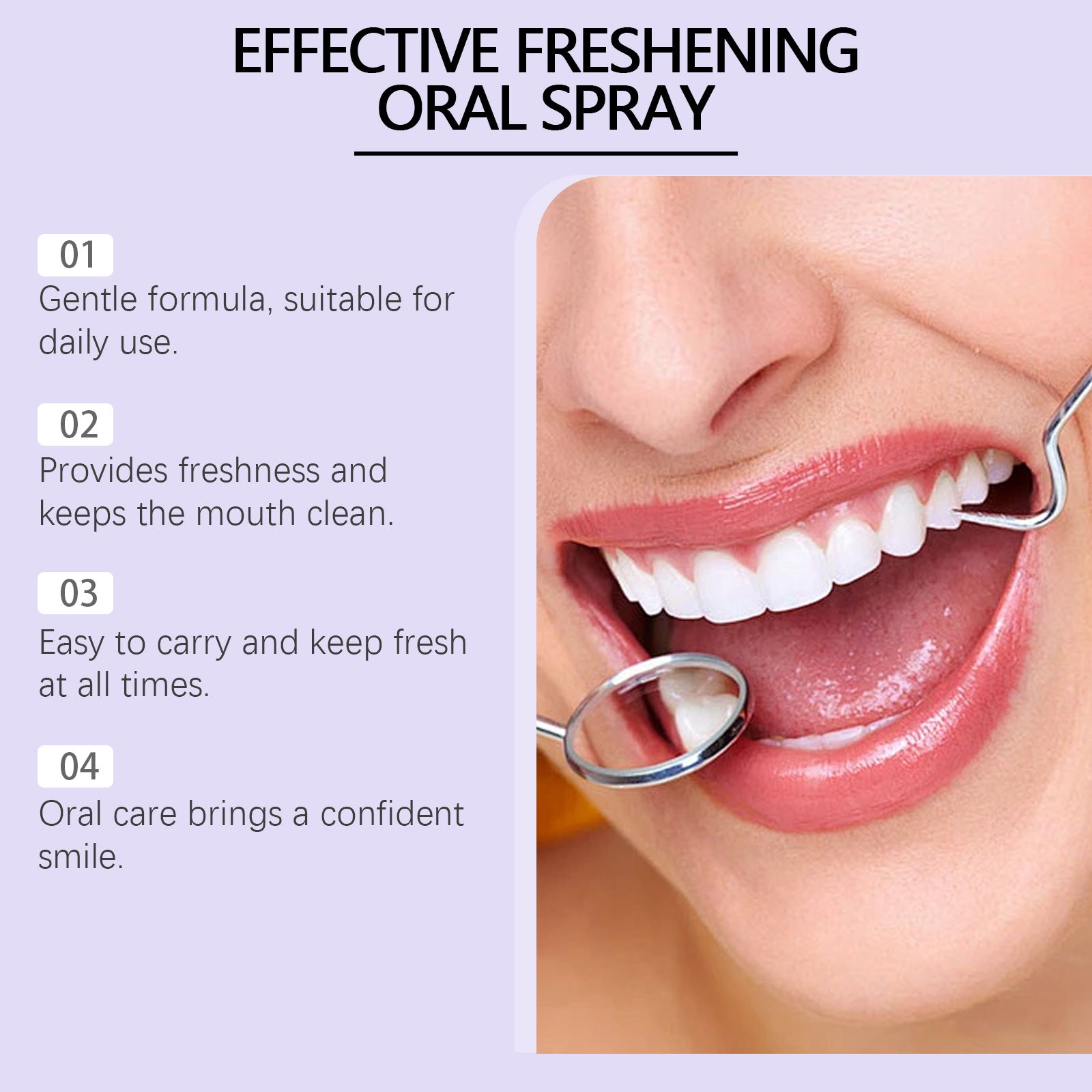 Gentle Care Gum Oral Odor Removal Brightening Teeth Care