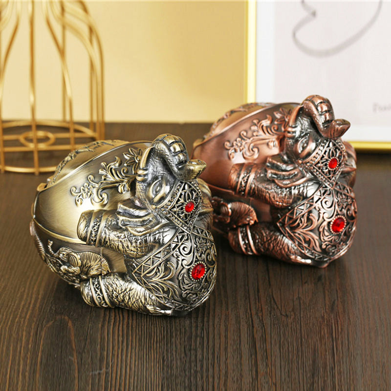 Home Office Living Room With Lid Anti Fly Ash Ashtray