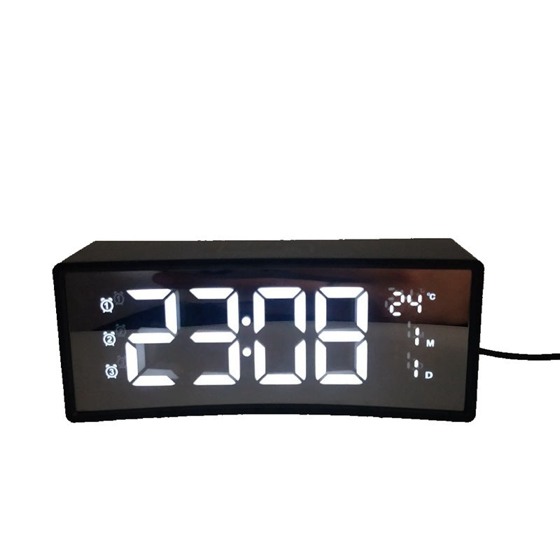 Curved Screen Alarm Clock Suspension Sense Font Smart  Electronic