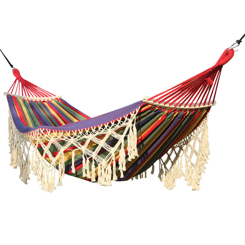 Double Outdoor Hammock Camping Indoor Leisure
