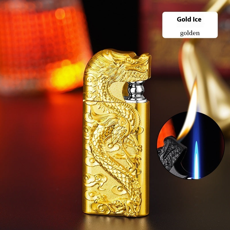 Fashion Three-dimensional Relief Dragon Lighter
