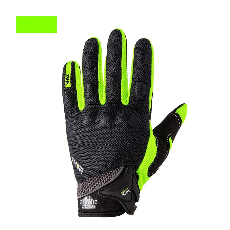 Off-road Motorcycle Anti-fall Breathable Riding Racing Motorcycle Full-finger Gloves