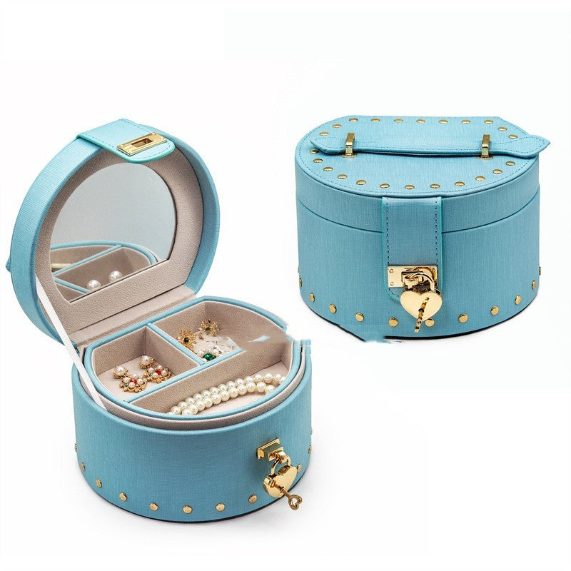 Creative High-end PU Leather Jewelry Storage Box