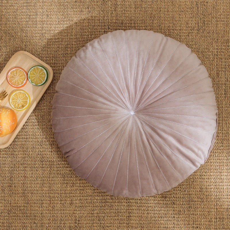 Nordic Ins Solid Color Velvet Pumpkin Pillow