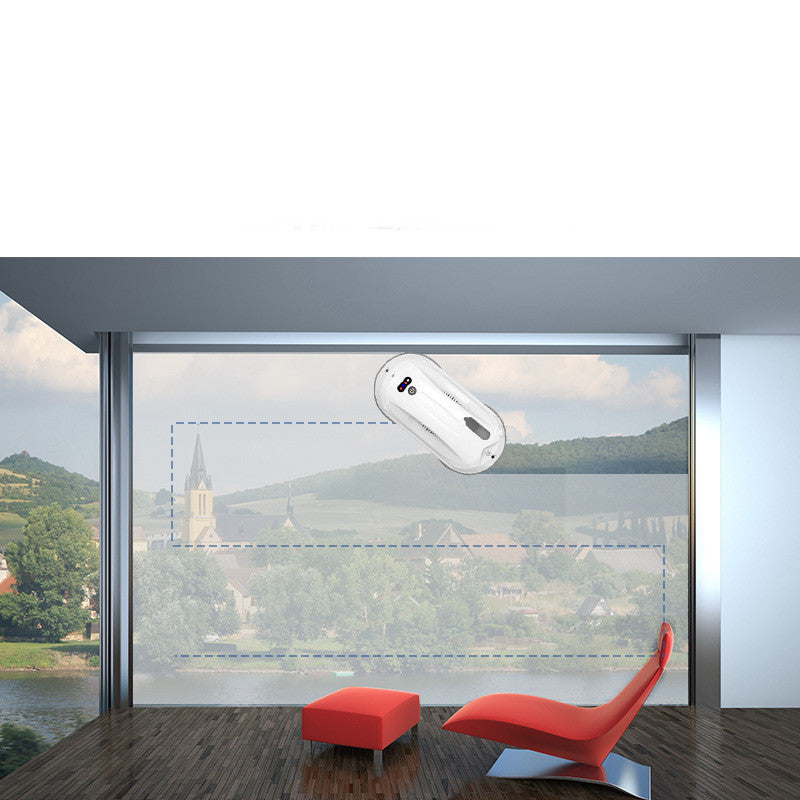 Large Suction Planning High-efficiency Water-jet Window Cleaning Robot